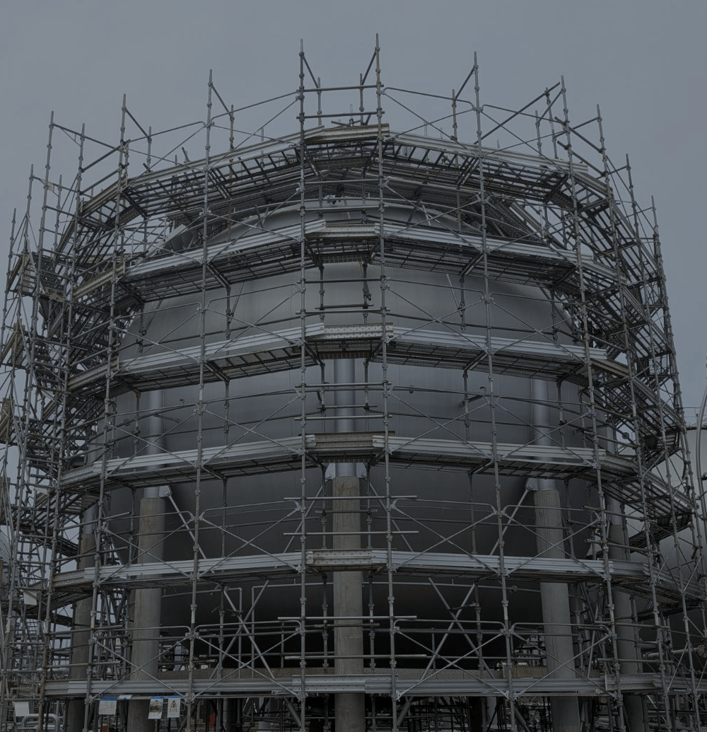 足場施工・鉄骨工事のプロフェッショナルに